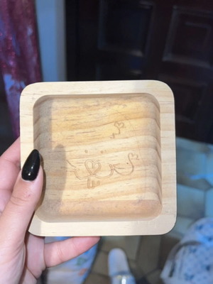 Trixie wooden bowl like new for small rodents
