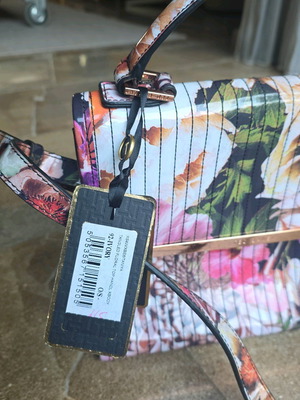 Ted Baker tote crossbody bag with short handle and long strap