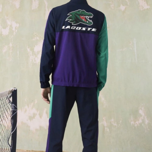 Lacoste Sport Crocodile Print Tennis Jacket new, XL, multicolor