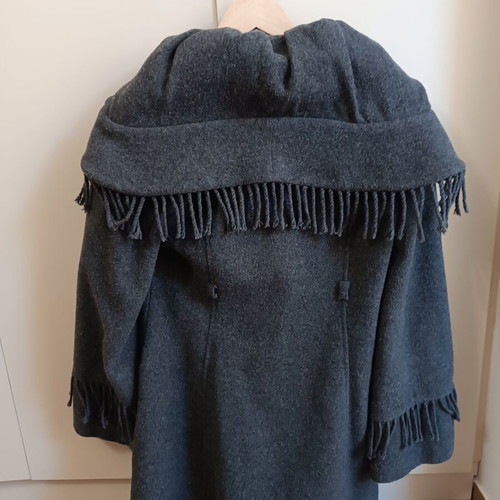 Naf Naf coat used, gray, size 38