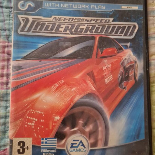 Need for Speed Underground PS2 game