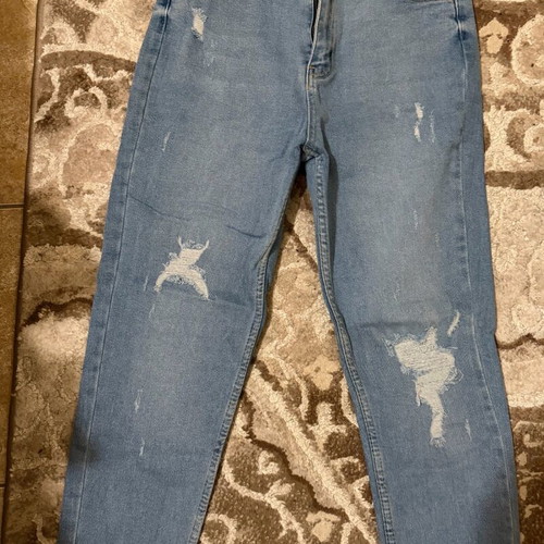 Jeans new, size L, blue