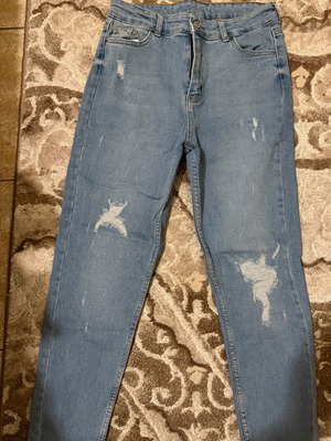 Jeans new, size L, blue