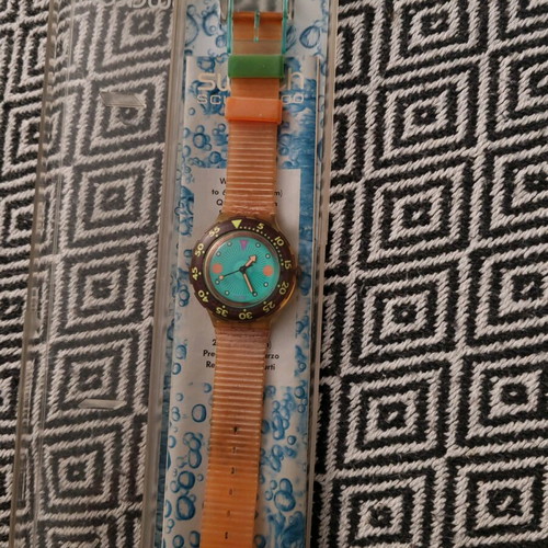 Swatch Scuba 200 Medusa watch like new, collectible 90s model