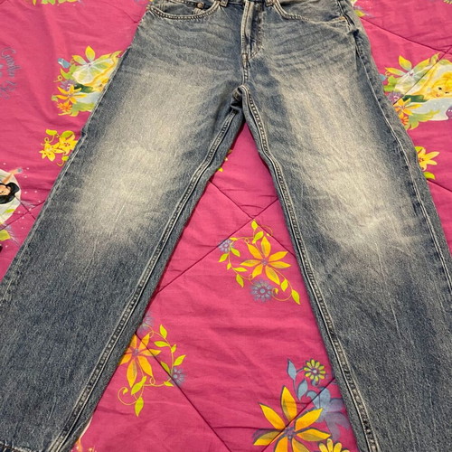 Bershka men's pants like new, blue, size M