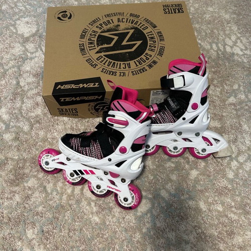 Tempish Gokid roller skates like new, size 33-36