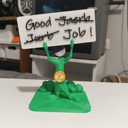 Homestar Runner Coach Z Trophy new