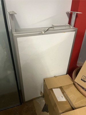 LED double-sided illuminated sign, 1m x 70cm