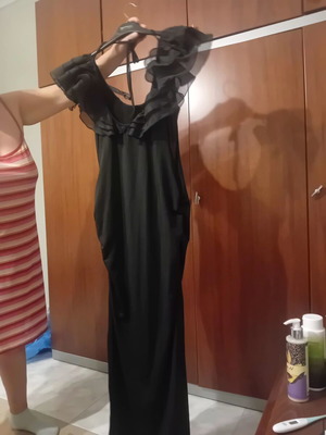 Dress black, like new, size M