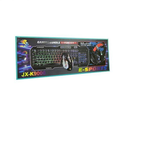Gaming set keyboard, mouse, headset and mouse pad JX-K9000 new