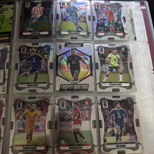 Panini WC 2026 sticker album with 281 stickers and Adrenalyn XL & Prizm cards