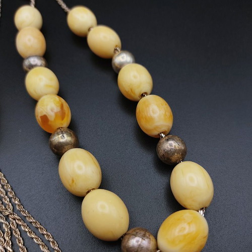 Silver 925 Masticha Worry Beads like new, 45gr 33cm