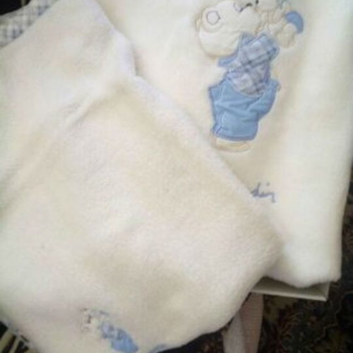 Pierre Cardin baby blankets like new, acrylic 110x140 cm