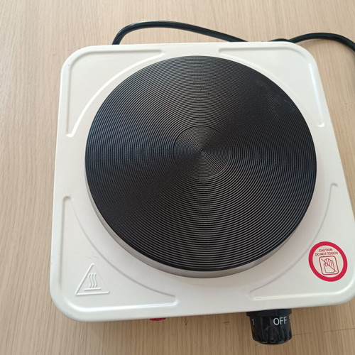 Electric Single Hot Plate 1500W new, adjustable thermostat
