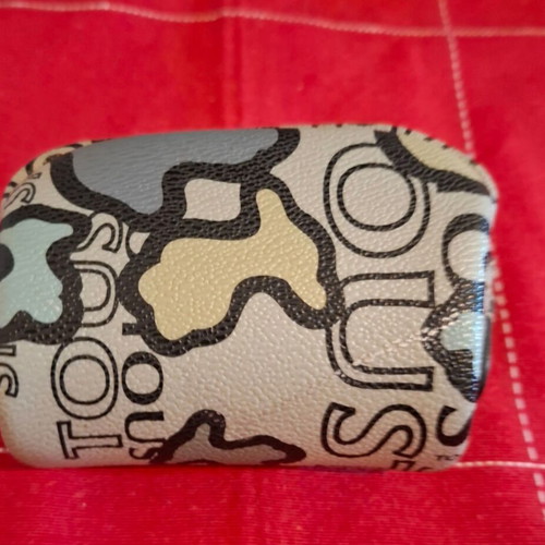 Wallet like new, beige and black