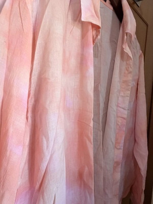 Bershka 100% cotton pink shirt, size S