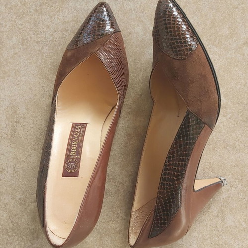 Leather women's pumps like new, tan, size 37.5
