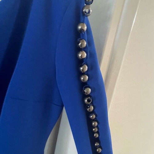 Spell midi dress blue new with one sleeve and silicone chest support