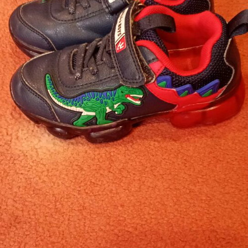 Bull Boys boys shoes used, size 28, blue and red