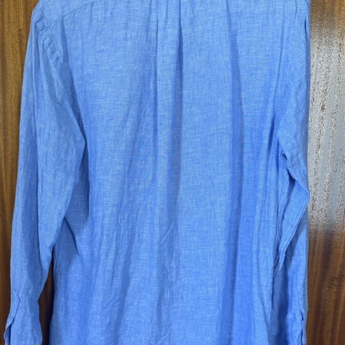 Ralph Lauren linen shirt like new, blue turquoise, size S
