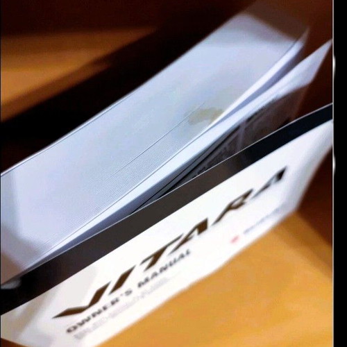 Suzuki Vitara manual used, English