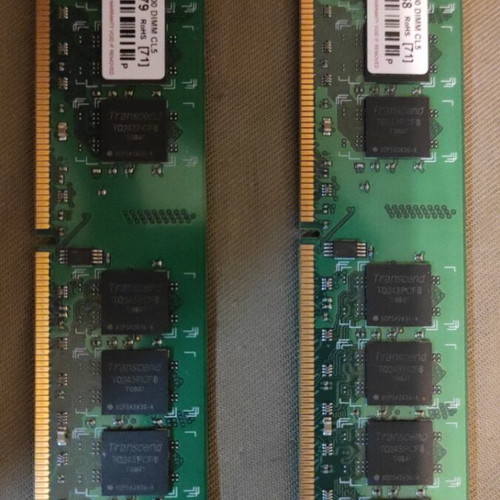 Ram 4G kit DDR2 800 DIMM used
