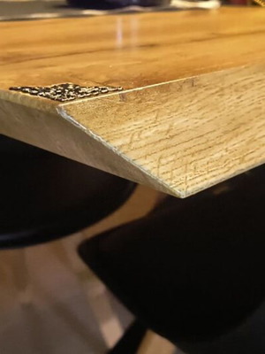 Kitchen table surface used, 160x90x4 cm