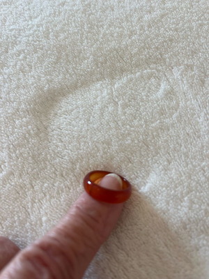 Agate ring like new