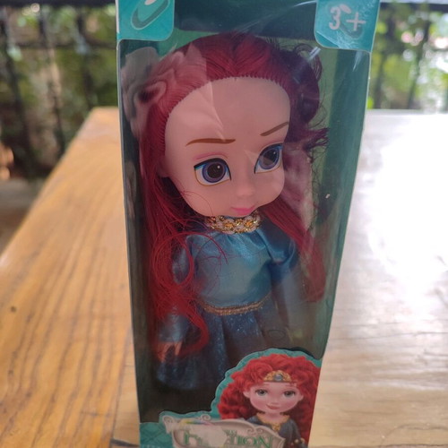 Princess Merida doll new with long hair and satin dress