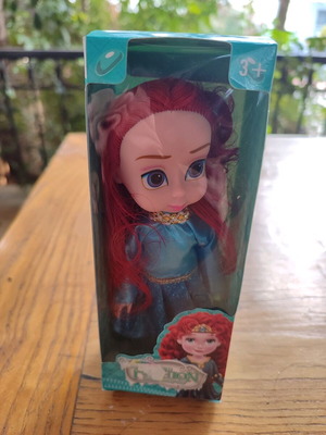 Princess Merida doll new with long hair and satin dress