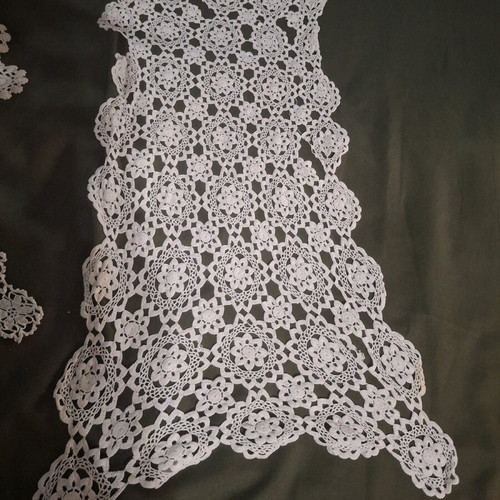 Handmade doilies like new, pack of 3