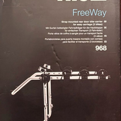 Thule Freeway 968 bike rack for up to 3 bikes