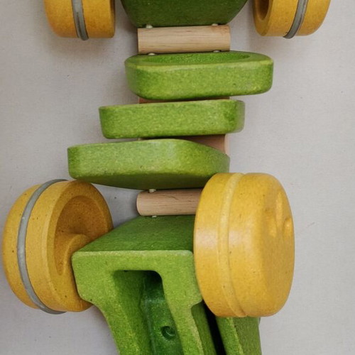 Plan Toys pull-along crocodile toy like new