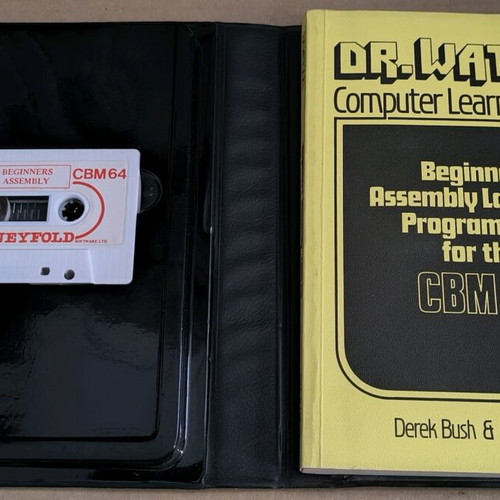 Dr Watson 64 Assembly Language Course used, cassette and book