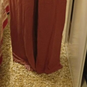 Namaste jumpsuit M pink strapless like new with detachable straps