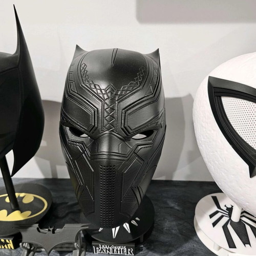 Black Panther Mask premium 3D printed, new