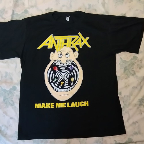 Anthrax t shirt Monsters of Rock 1988 new, black, size L