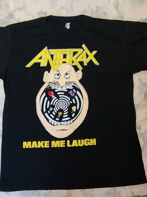 Anthrax t shirt Monsters of Rock 1988 new, black, size L