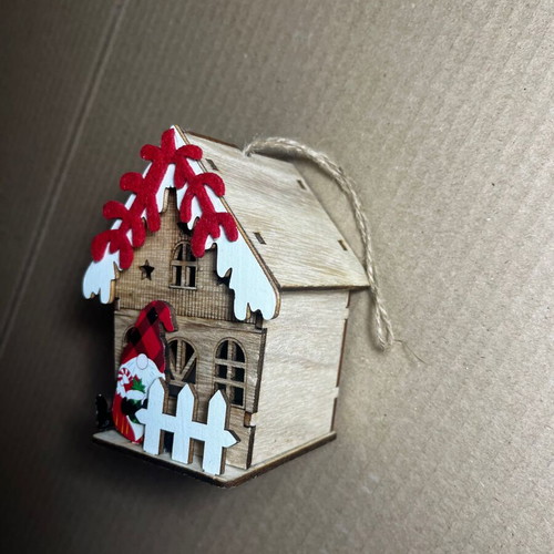 Christmas LED house used with lighting decoration