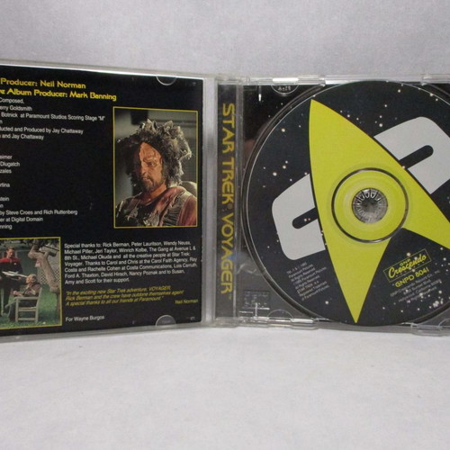 Star Trek Voyager CD used, music from the original television soundtrack