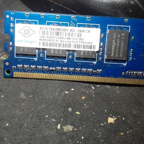 Memory card 1GB used, spare parts