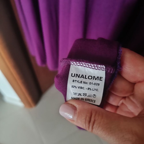 Unalome Dress like new, purple, one size L-XL