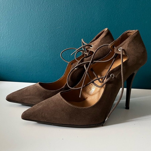 Migato pumps with brown laces size 37 new