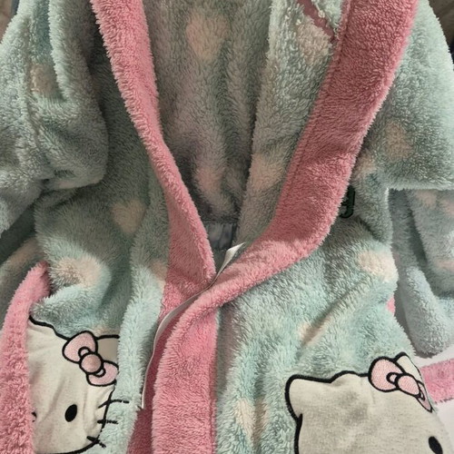 Hello Kitty bathrobe like new for children aged 4,5-6 years