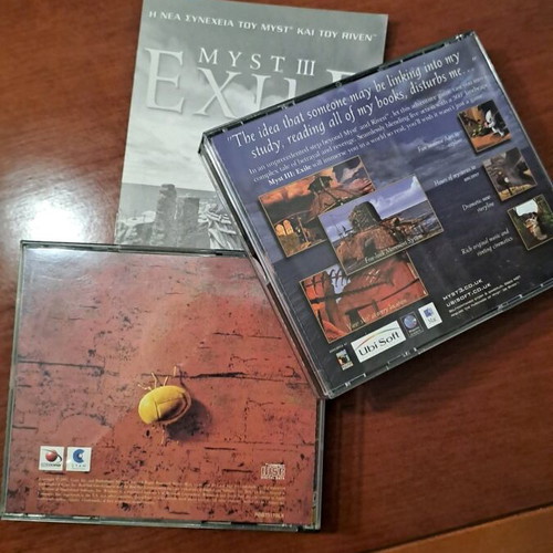 Exile Myst 3+ Riven collector's edition like new pack for PC