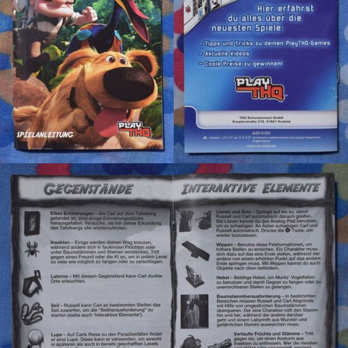 Disney Pixar Up PSP game like new, German version