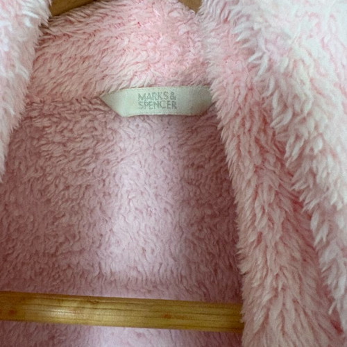 Marks & Spencer robe pink like new size 44-46
