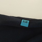 Women’s summer top with straps BSB new, black size M