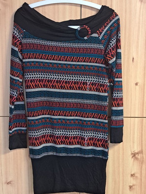 Multicolor long-sleeve dress new by Aape By A Bathing Ape®