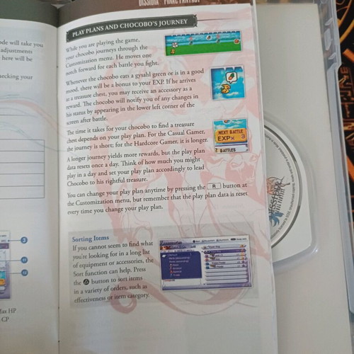 Dissidia Final Fantasy for PSP like new with booklet